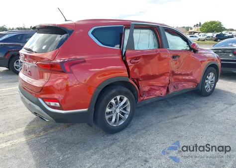 2020 Hyundai Santa Fe Se из США, поврежденный, VIN 5NMS23AD3LH168015